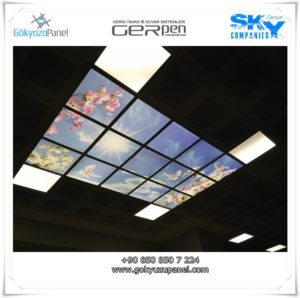 Gergi Tavan Gökyüzü Panel 16