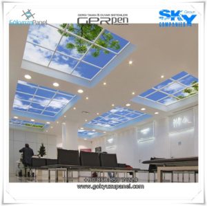 Gergi Tavan Gökyüzü Panel 2