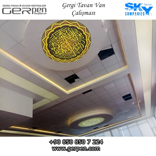 Gergi Tavan Van Çalışması