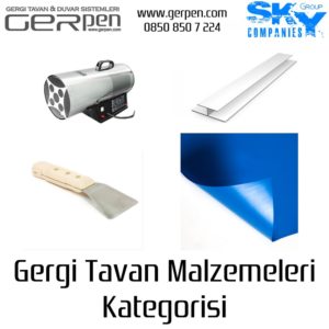 Gergi Tavan Malzemeleri