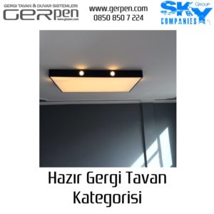 Hazır Gergi Tavan