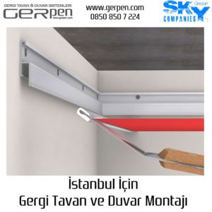 İstanbul Gergi Tavan ve Duvar Montajı